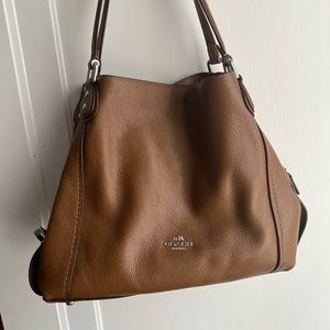 Authentic COACH Edie Shoulder Bag Purse 57125 READ